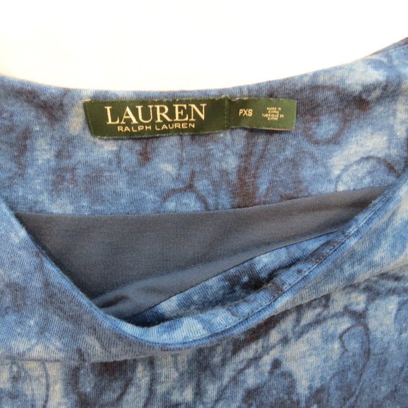 Lauren Ralph Lauren SOFT LINEN Pencil Stretch Dress Size PXS - Picture 4 of 4